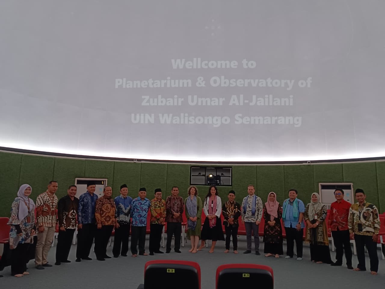 “Asesor Akreditasi Internasional ACQUIN Kunjungi Planetarium dan Observatorium K.H. Zubair Umar Al-Jailani, UIN Walisongo Tunjukkan Komitmen sebagai Kampus Berkelas Dunia”