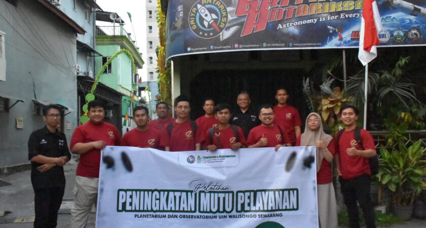 ​Perkuat Fasilitas Falak dan Astronomi, Planetarium & Observatorium UIN Walisongo Jajaki Kolaborasi Pembuatan Alat Peraga Bersama Griya Antariksa