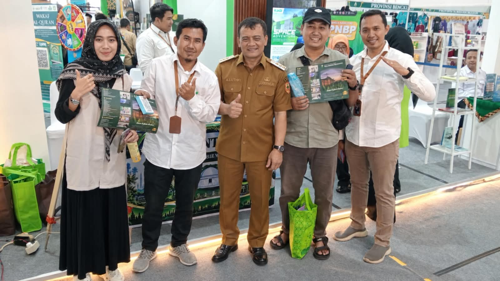 Gubernur Jawa Tengah Kunjungi Stand Planetarium UIN Walisongo di MTQ Nasional XXXI, Dorong Edukasi Sains dan Keislaman