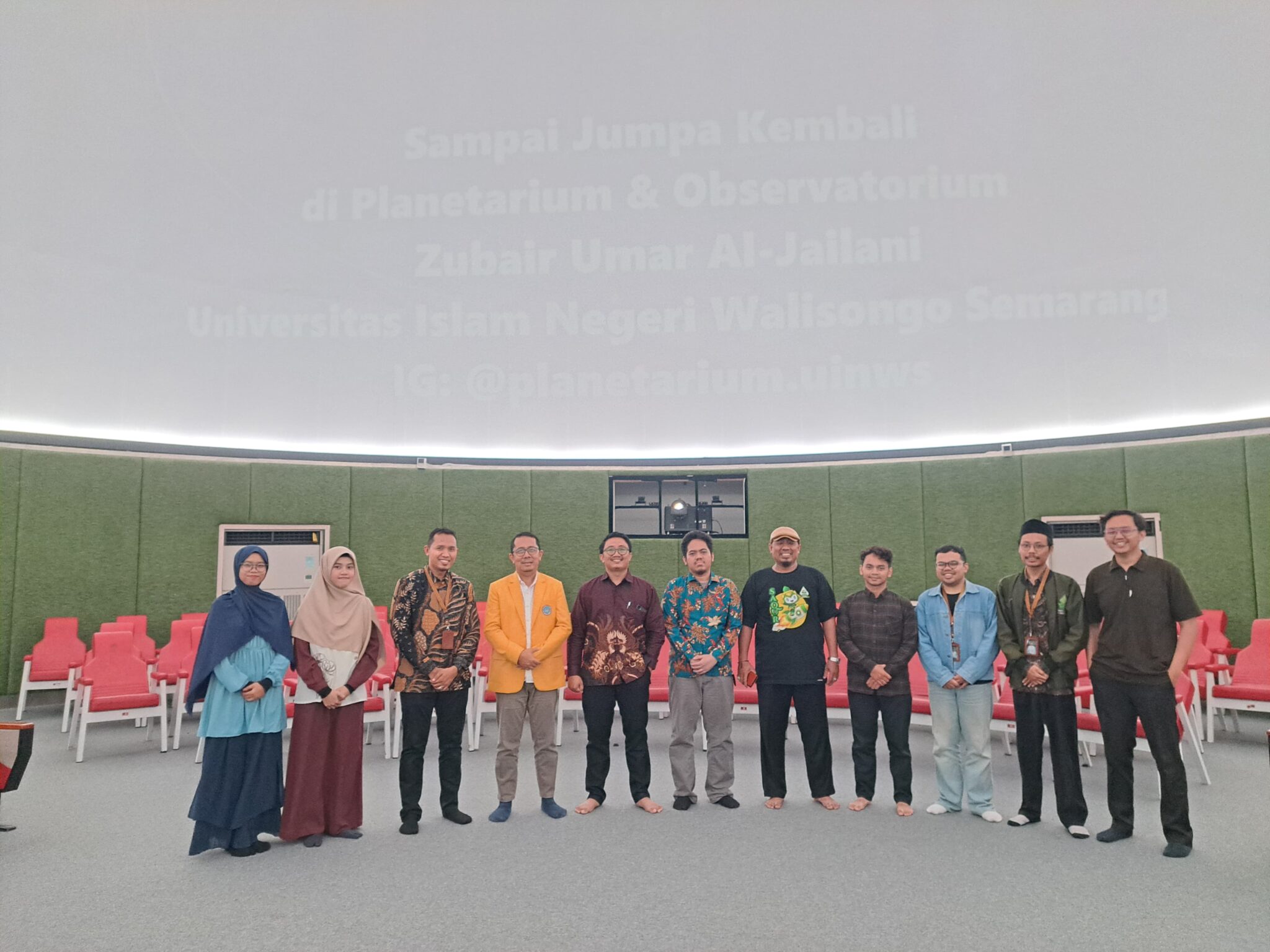 UNP Padang Kunjungi Planetarium UIN Walisongo, Jajaki Pembukaan Program Studi Ilmu Falak