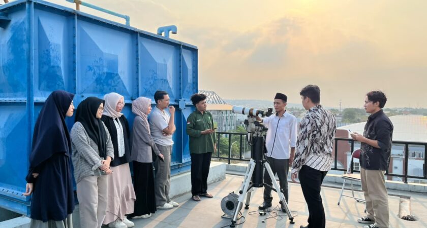 Tim Astrofotografer Planetarium UIN Walisongo Bekali Peserta Magang Kemampuan Teknis Simulasi Pergerakan Teleskop