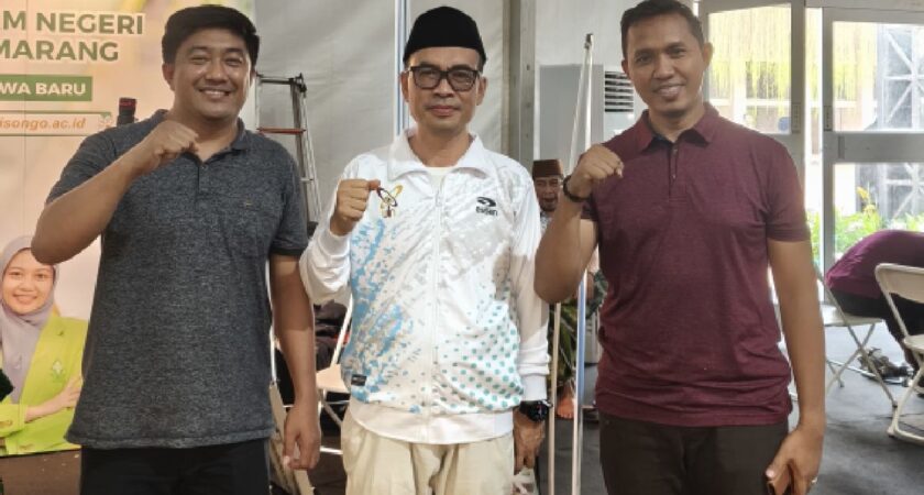 Rektor UIN Banten Kunjungi Stand UIN Walisongo di IES 2026, Pererat Silaturahmi dan Sinergi Keilmuan