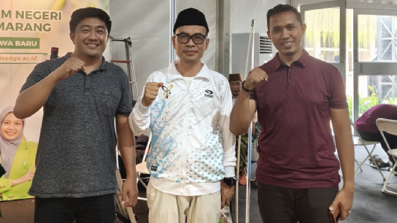 Rektor UIN Banten Kunjungi Stand UIN Walisongo di IES 2026, Pererat Silaturahmi dan Sinergi Keilmuan